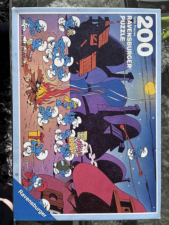 Puzzle: Puzzle Schlümpfe 200 Teile – Usato da Dübendorf venduto da MuMik