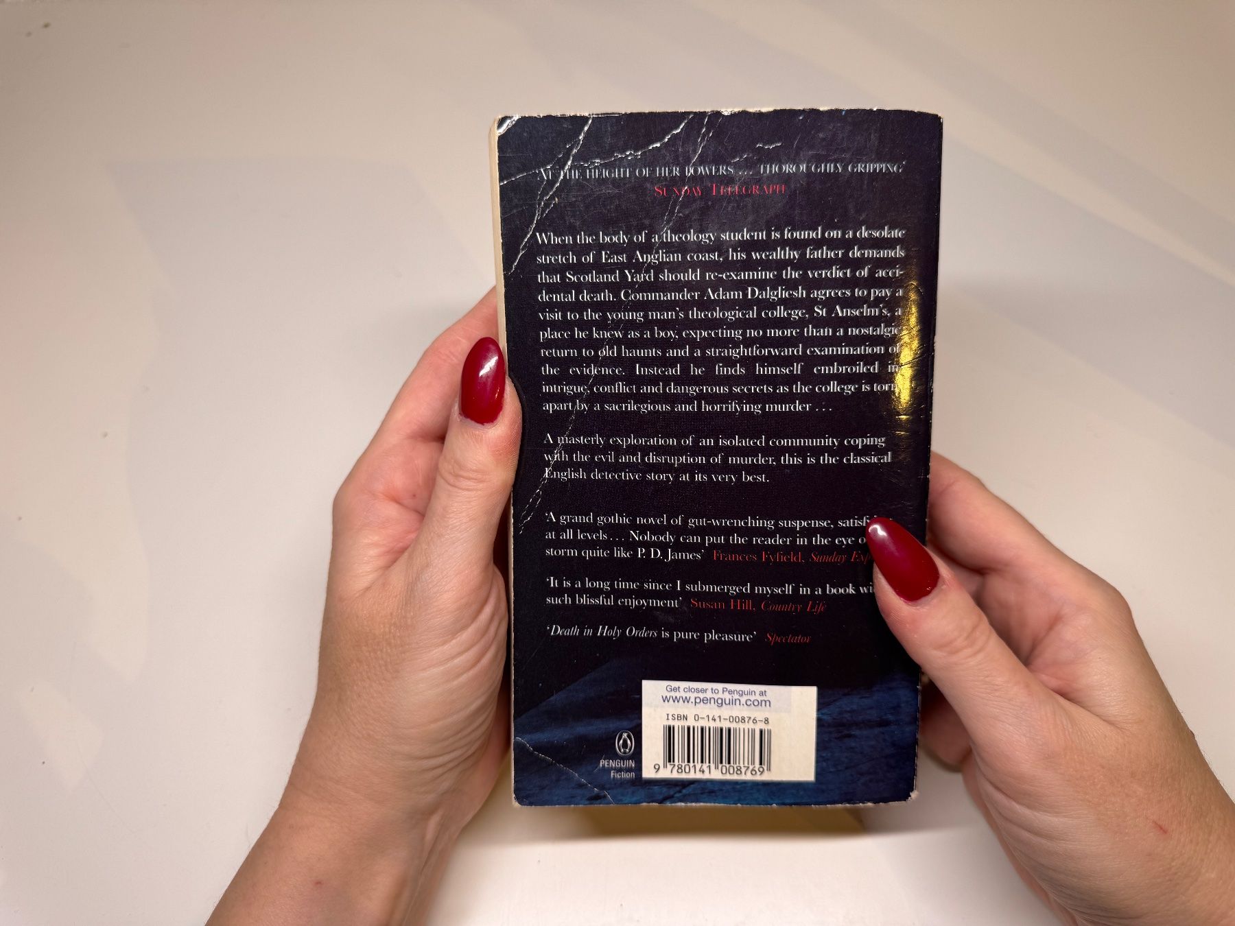 Libri: NOVEL: P.D. James, Death in holy Orders – Usato da Grosswangen venduto da English_books 9