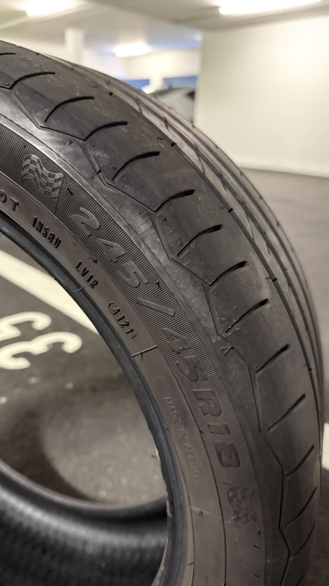 Pneumatici & Ruote complete: Sommerpneu 245/45 R18 – Usato da St. Gallen venduto da nikargel 2