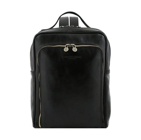 Lederrucksack Tuscany - Farbe: Schwarz