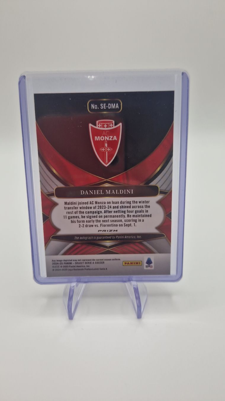 Panini Sammelbilder & Trading cards: Autograph Daniel Maldini Panini Select Serie A Card Monza – Neu (gemäss Beschreibung) aus Zürich von limmatschwimmer 1
