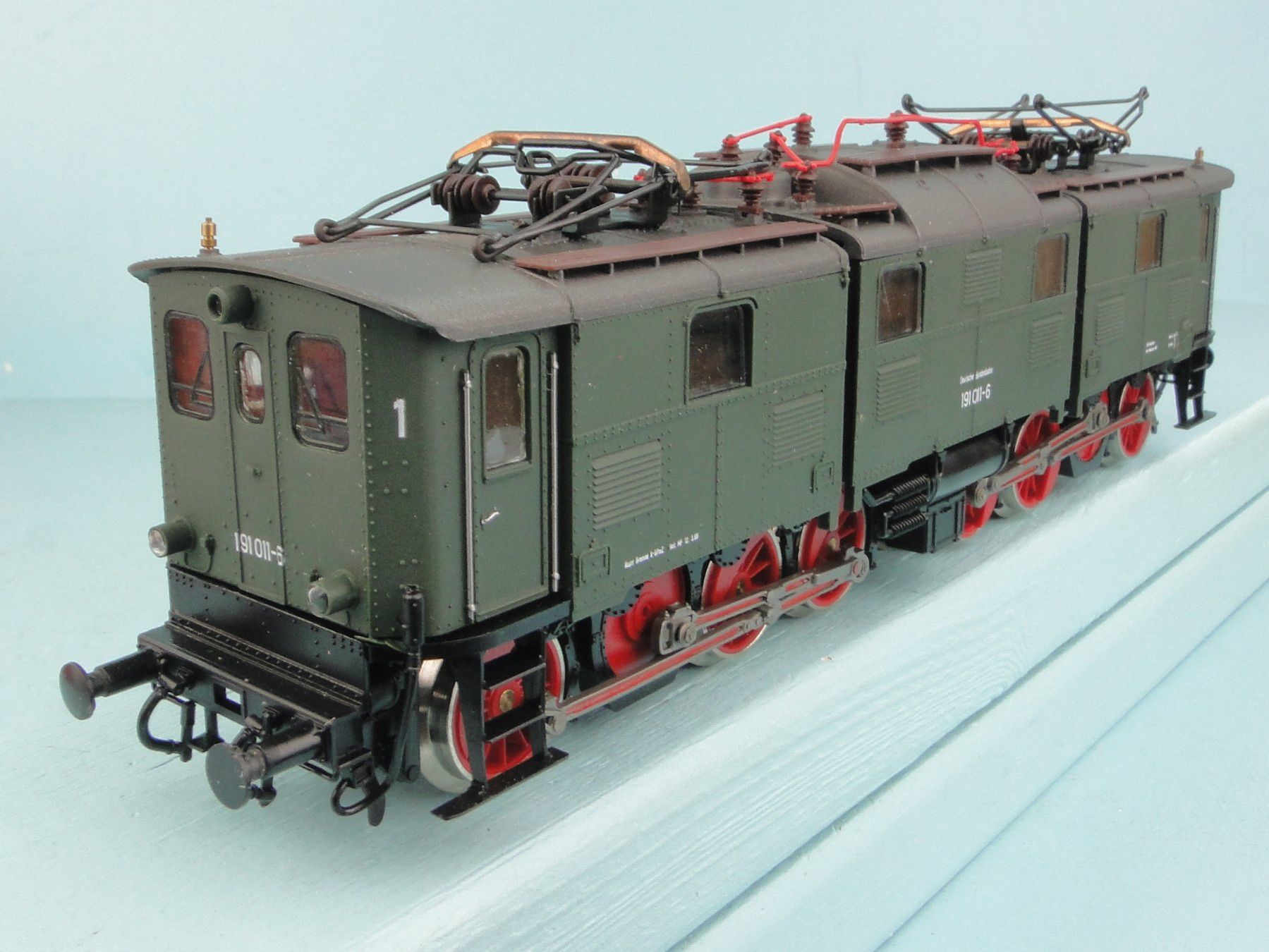 Modellini di ferrovie: RÖWA Oldtimer E Lok 1404 – Usato da Bülach venduto da cann11 5