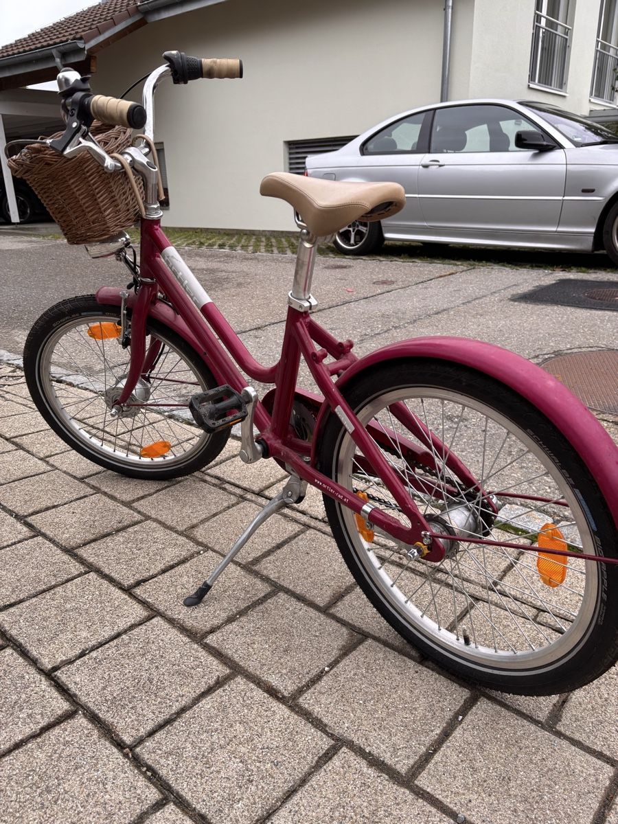 Biciclette: Ortler Bricktown 20" Kinderfahrrad Pink mit Korb – Usato da Schwarzenburg venduto da Probo89 1