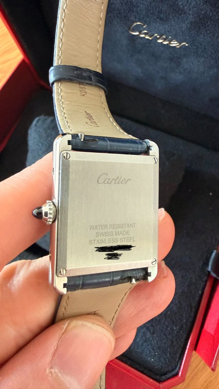 Cartier Uhren: Cartier Tank Must WSTA0055 Blue Dial – Gebraucht aus Biel/Bienne von Buhl3 2
