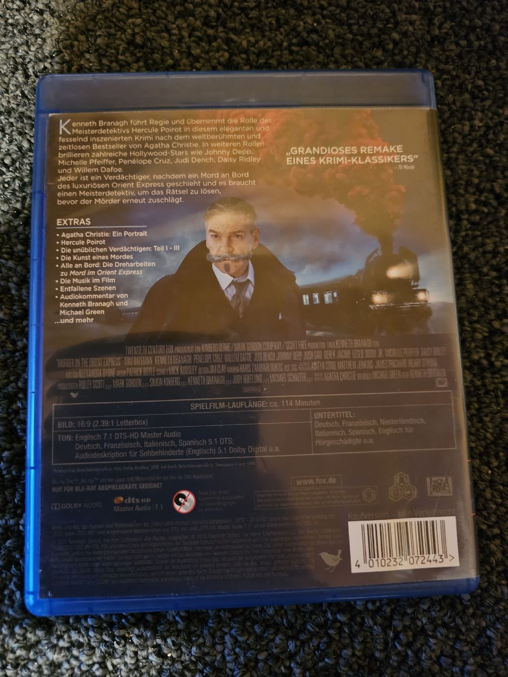 Tutti i DVDs: Mord im Orient Express Blu-ray – Usato da Ruswil venduto da jan_bxl5 1