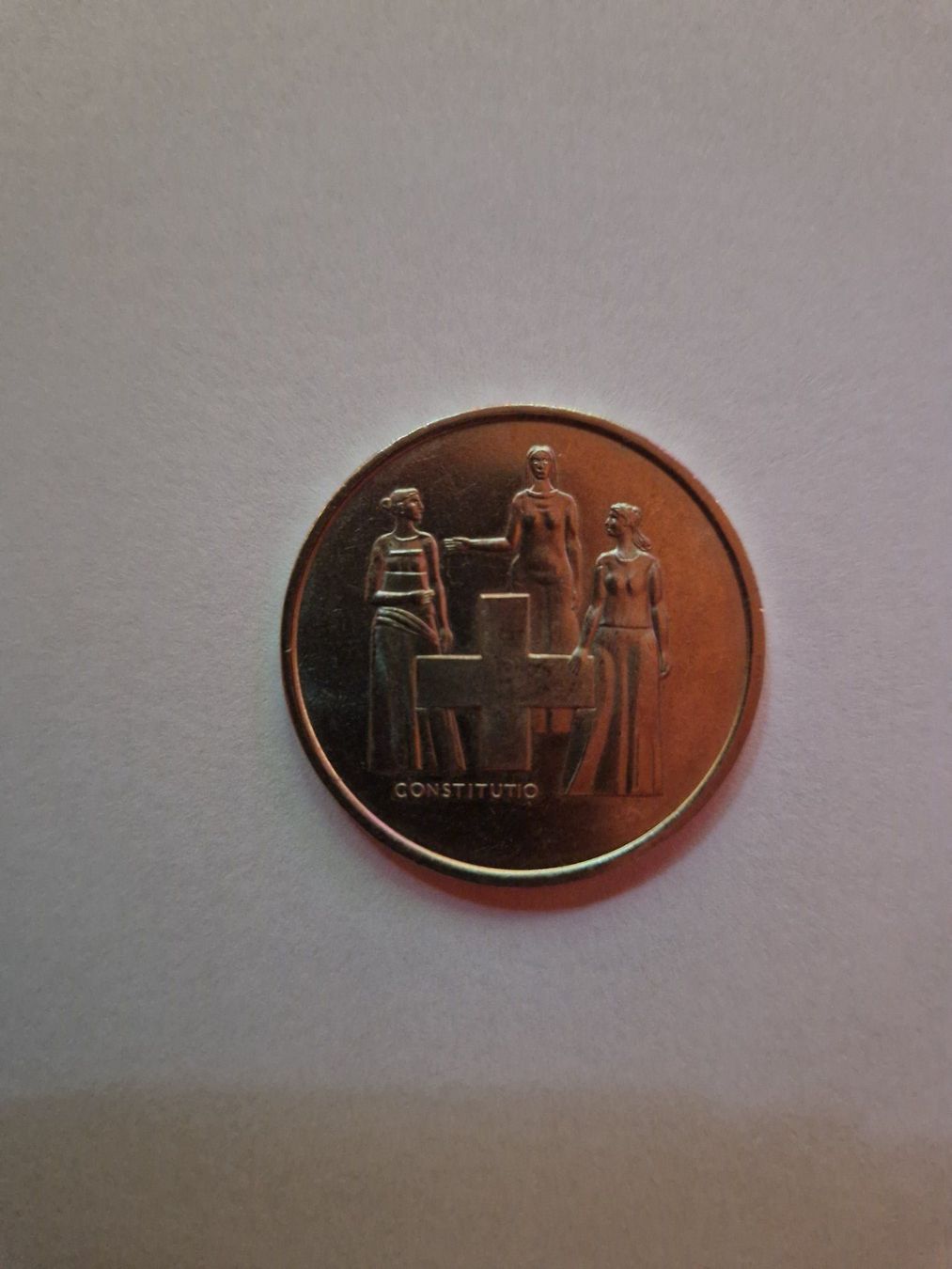 Tutti le monete: " 5 francs " commémoratif – Usato da Moléson-s-Gruyères venduto da inf_8z6n