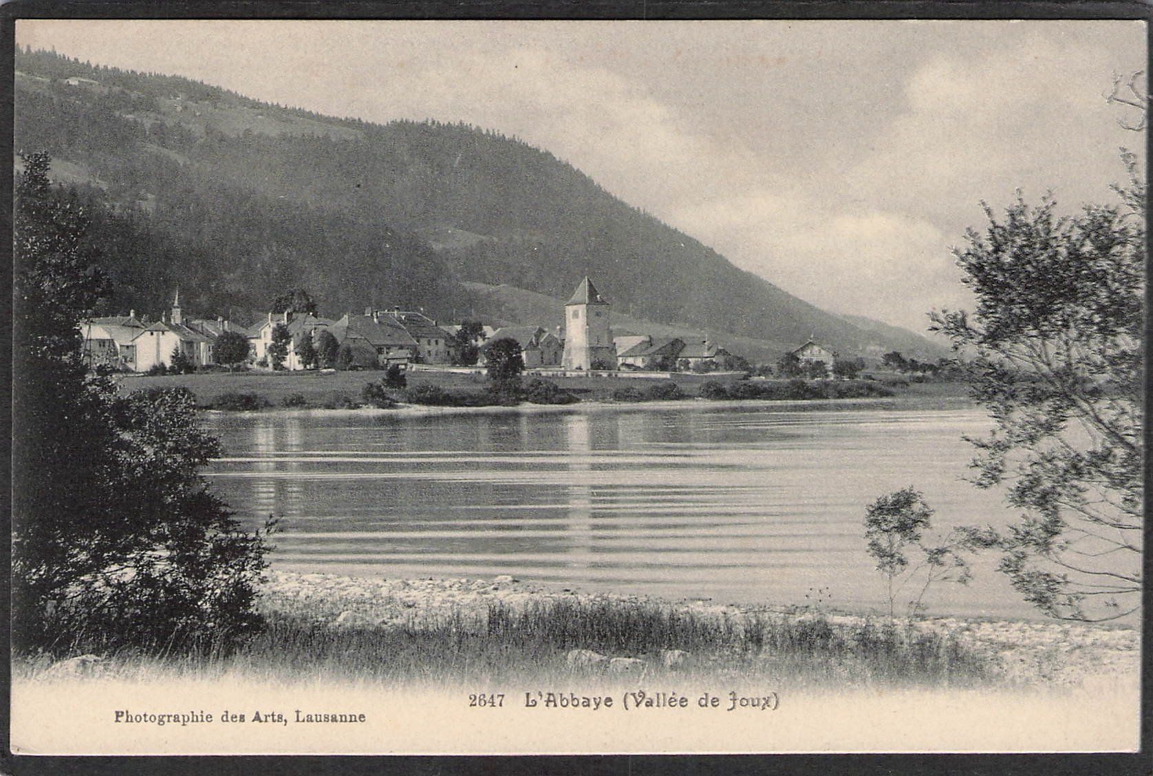 Cartoline postali: ,L'Abbaye,Vallée de Joux – Usato da Reichenburg venduto da ibiza18