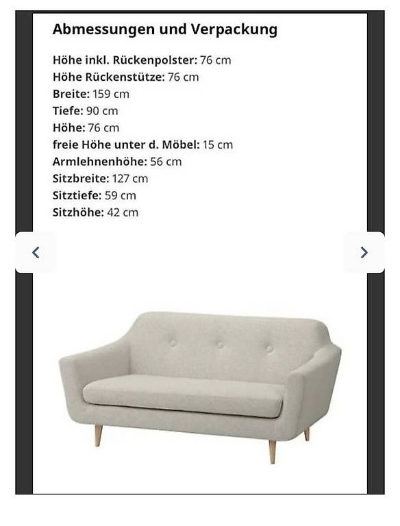 Ikea Sofas: 2er- Sofa – Gebraucht aus Bern von ann_y9yd 2