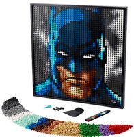 LEGO Art Batman Bild fertig