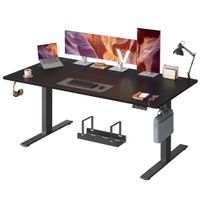 Höhenverstellbarer Schreibtisch elektrisch 180x80cm STELLAR