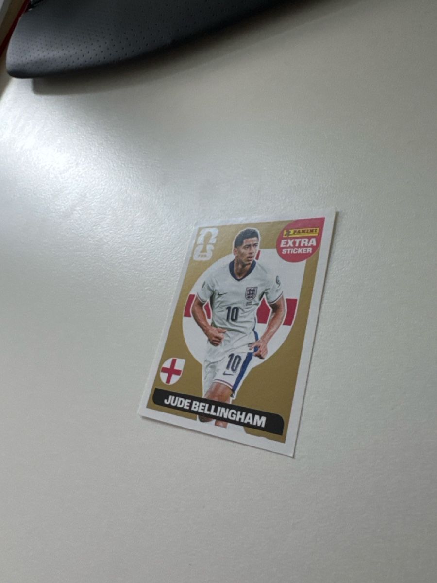 Panini Sammelbilder & Trading cards: Gold Extra Sticker Bellingham Panini 2026 – Neu (gemäss Beschreibung) aus Sarmenstorf von Madlen_84