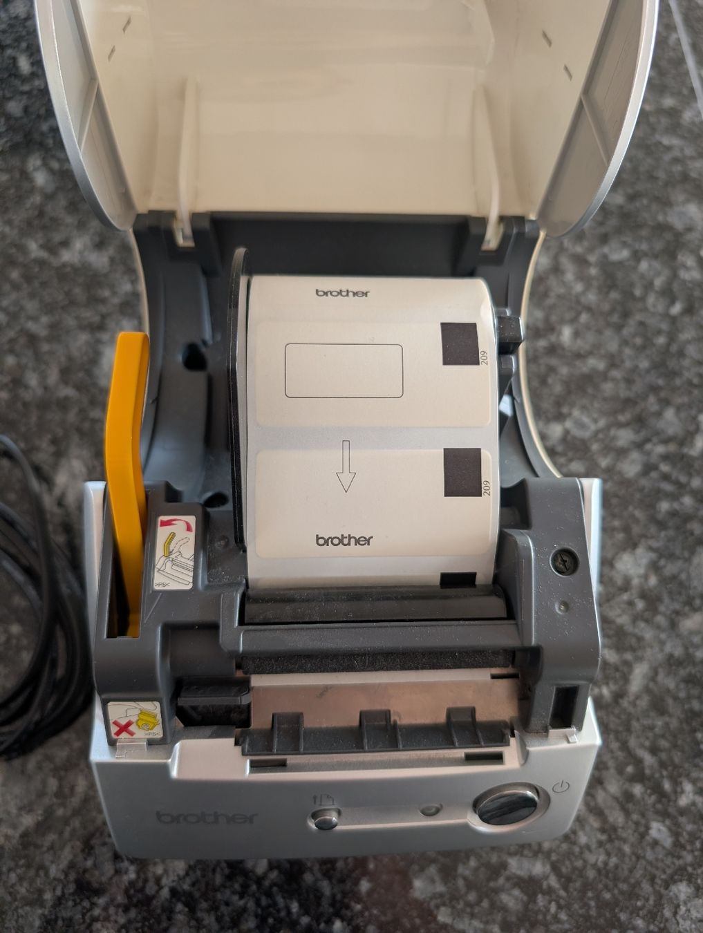 Brother Stampanti: Brother QL-500 Etikettendrucker – Usato da Braunau venduto da domiV6 1