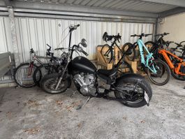 Honda Shadow VT600 Custom Umbau Bobber A35