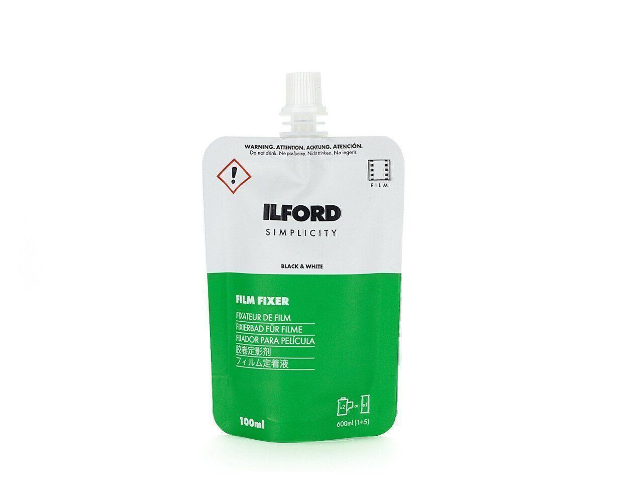 Ilford Laboratorio & Camera oscura: ILFORD Simplicity Film Starter Pack – Nuovo e nell'imballaggio originale da Halden venduto da TopFoto 4