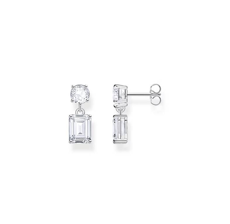 Thomas Sabo Ohrringe & -stecker: Thomas Sabo Ohrstecker Silber Zirkonia – Neu (gemäss Beschreibung) aus Hindelbank von LeoSal 2
