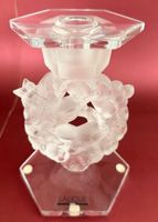 Vintage - Lalique „Mésanges“ Kerzenleuchter