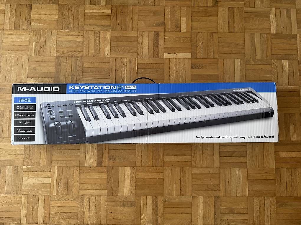Strumenti musicali: M-Audio Keystation 61 MK3 Keyboard – Usato da Meilen venduto da cambie