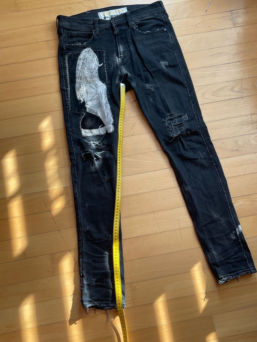Jeans: Custom Embroidered Denim - Einzelstück! – Usato da Gockhausen venduto da max_t9mh 3
