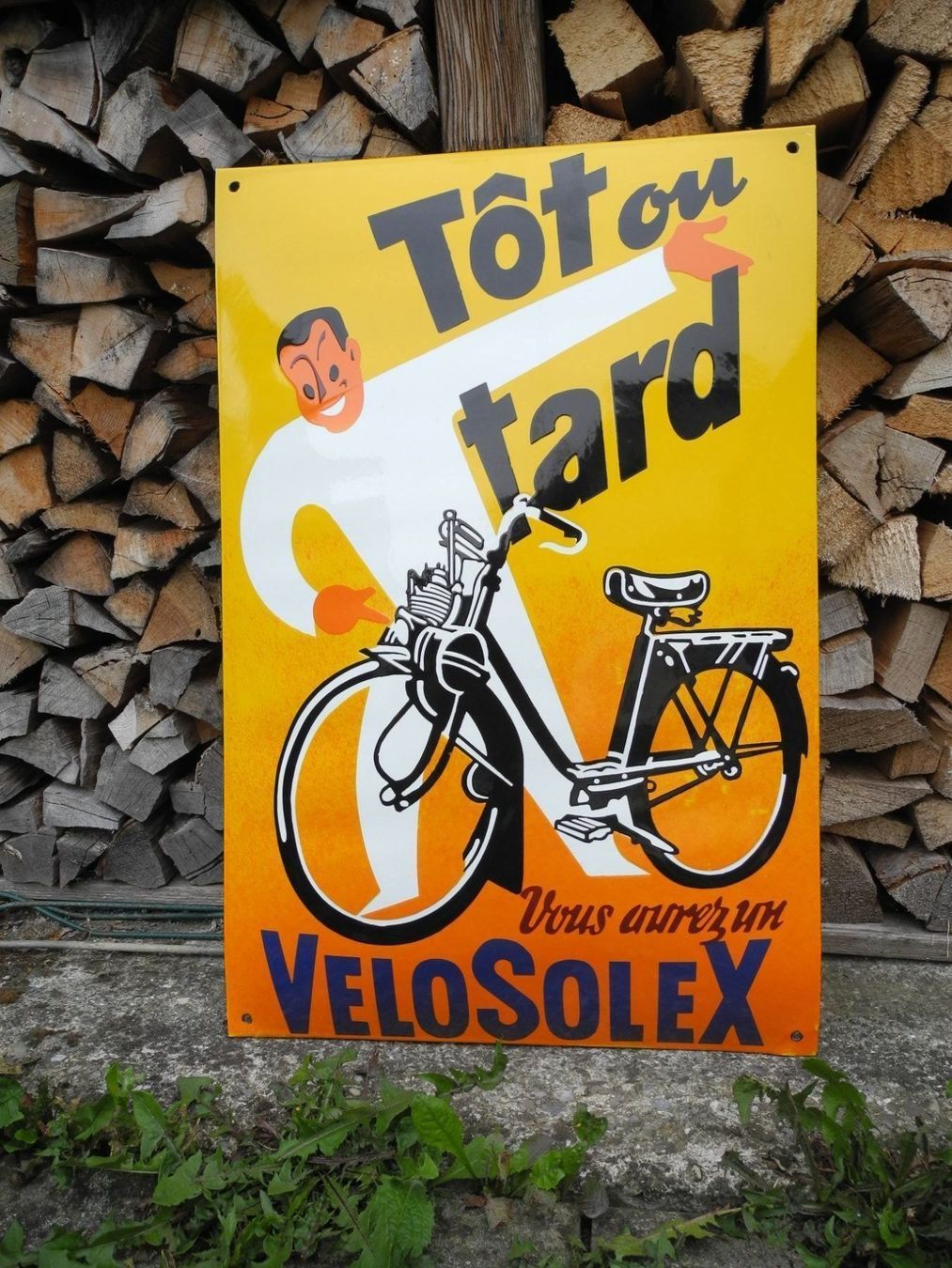 Solex Ecriteaux: GROSSES SOLEX EMAILSCHILD – Neuf (Voir description) à Reinach AG par Huckleberrysix 1