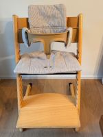 Stokke Tripp Trapp Kinderstuhl Birke mit Babyset Table Top
