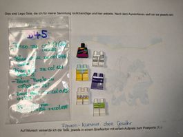 Legofigurenteile Torso und 55 Beine zu col-Figuren   /D45