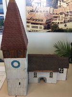 Kirche handgefertigt aus Holz !