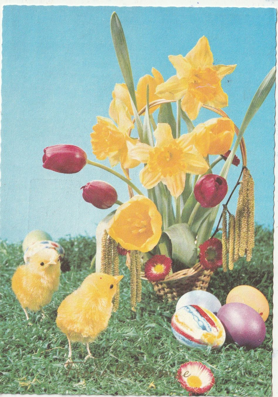 Cartoline postali: Blumenkarte – Usato da Lumbrein venduto da made02