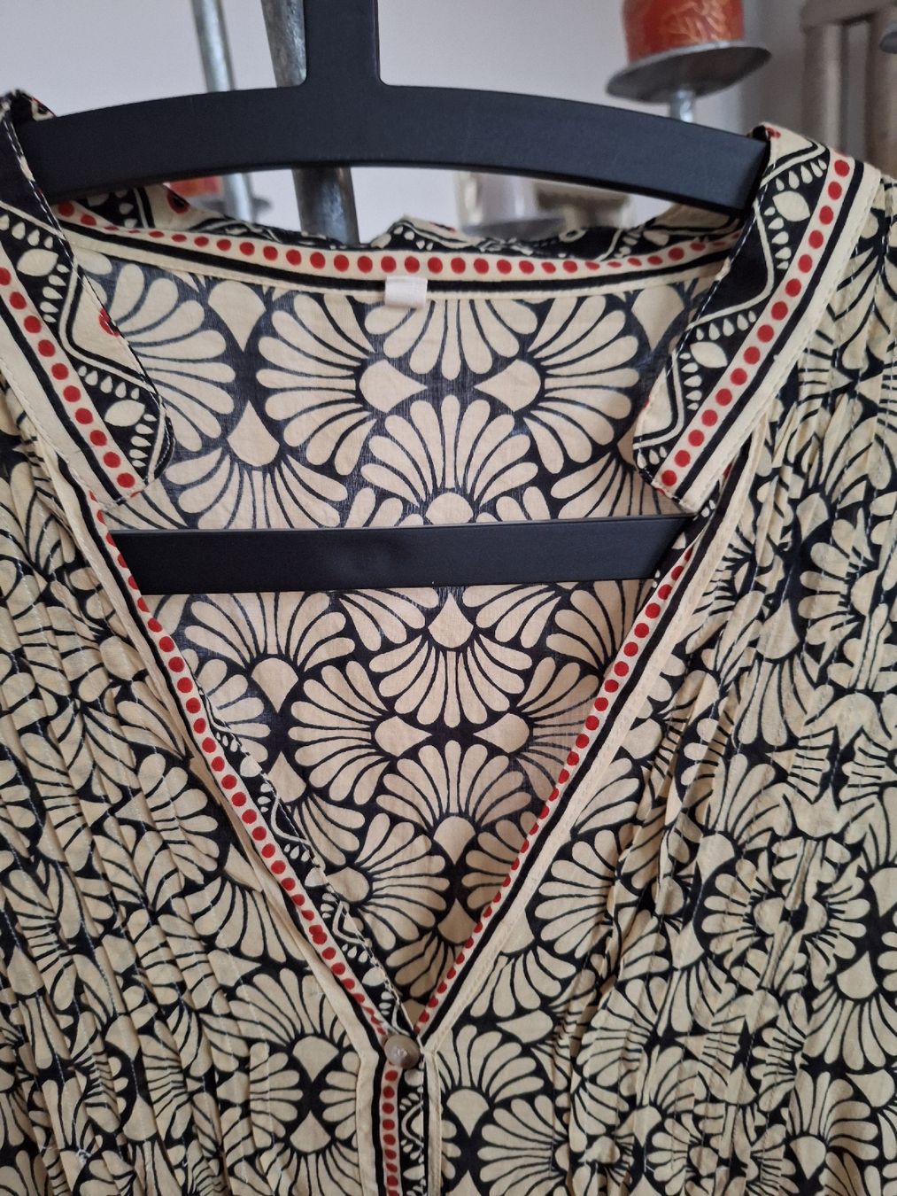 Camicette: Sommerbluse / Tunika Kleid, onesize, Blumenmuster – Usato da Fischenthal venduto da Irene69 1