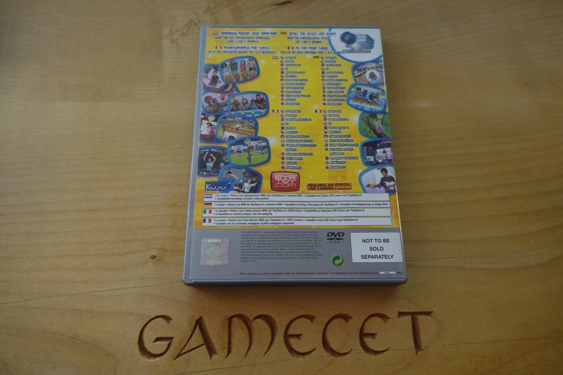 Sony Giochi: EyeToy: Play 3 - Platinum – Usato da Steinach venduto da Gamecet 2