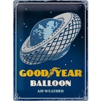 Blechschild 3D-GOODYEAR BALLOON TIRE