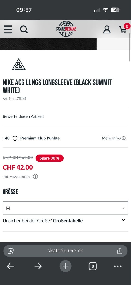 Nike Pulls & Sweat-shirts: Nike ACG Longsleeve T-Shirt – Neuf (Voir description) à St. Gallen par Coco1879 2