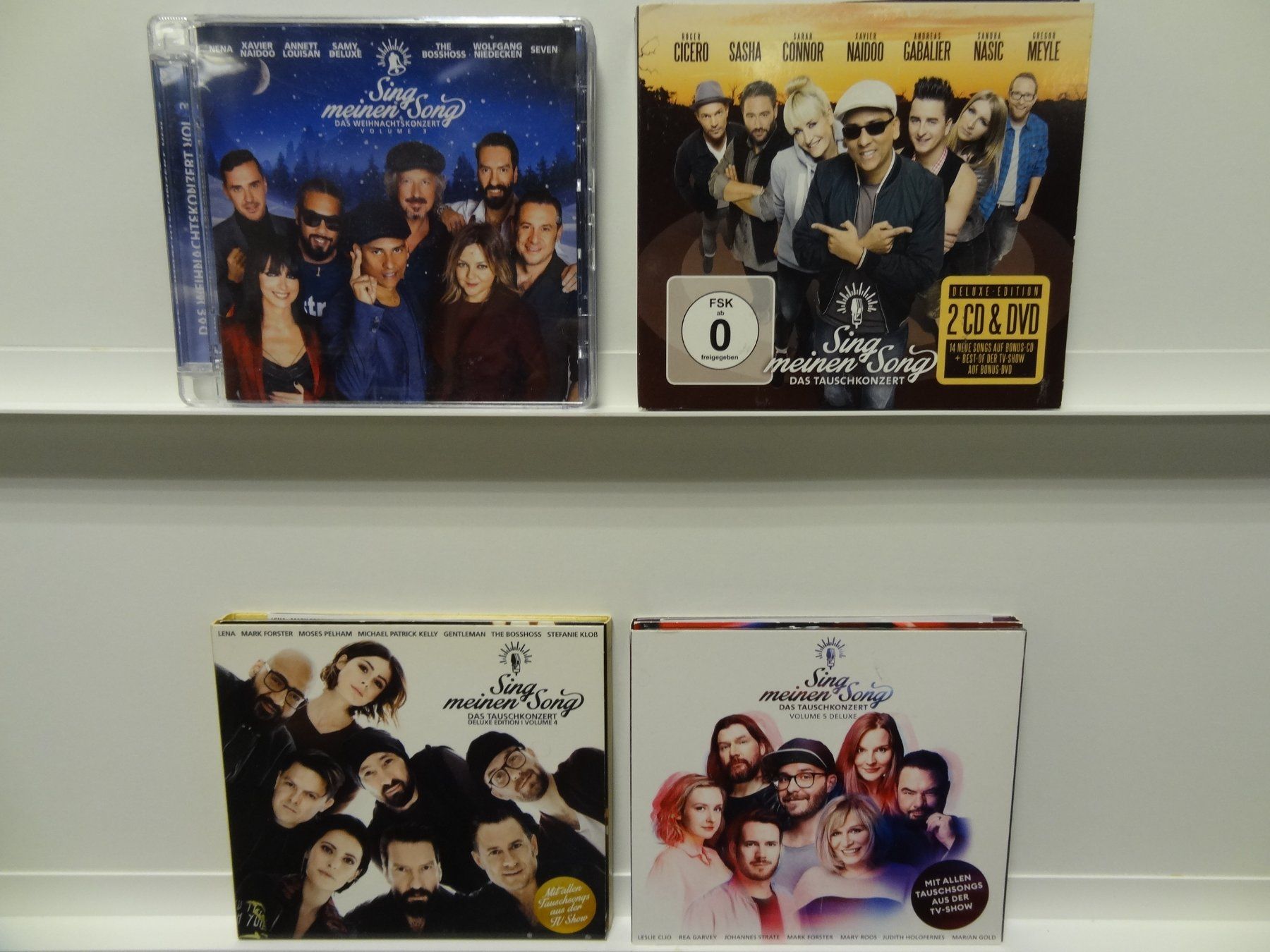 CDs: 4 Sing meinen Song CDs – Gebraucht aus luzern von musicandart