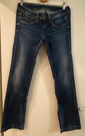 PEPE JEANS Banji Bootcut bleu taille basse 38/40