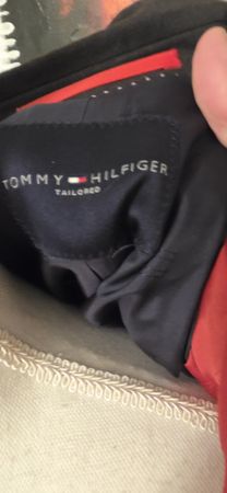 Herren Sakko Tommy Hilfiger Tailored 100% Schurwolle Gr 52