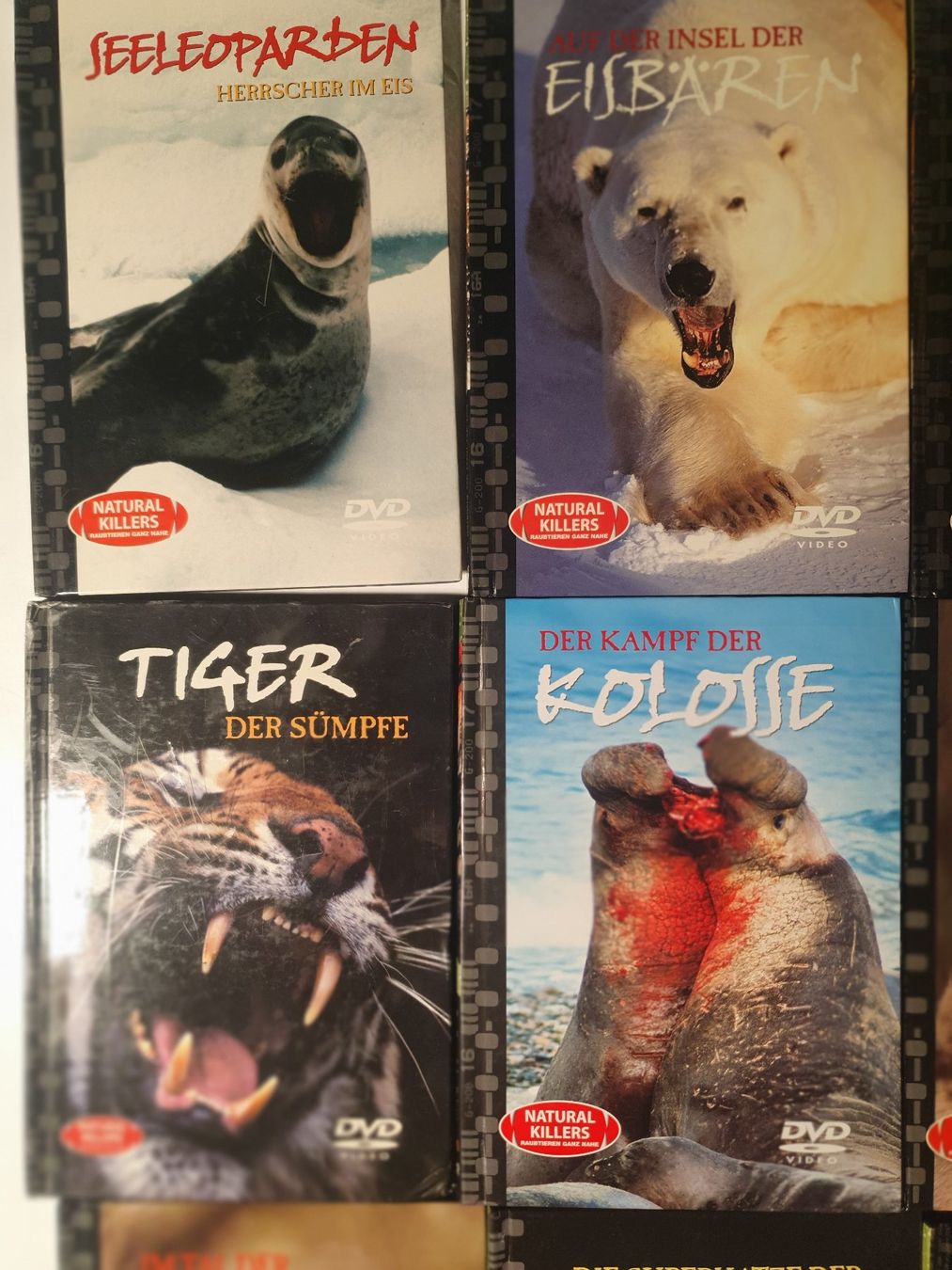 Tutti i DVDs: 16 Stk Natural Killers Tier DVDs – Usato da Zürich venduto da loosebone 2