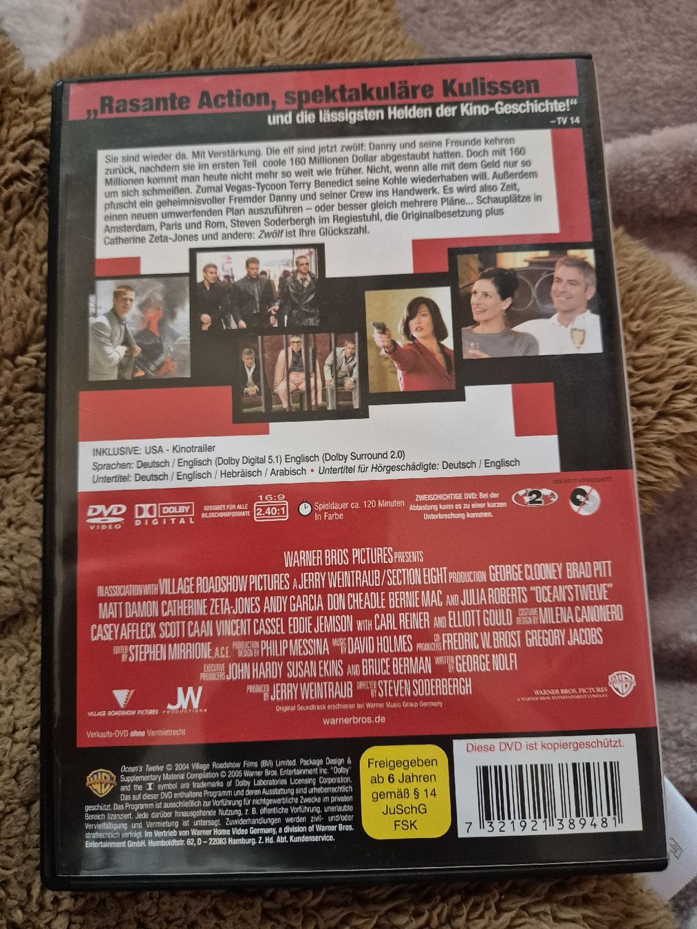 Tutti i DVDs: DVD Ocean's Twelve Top Zustand – Usato da Elsau venduto da 1995staub 1