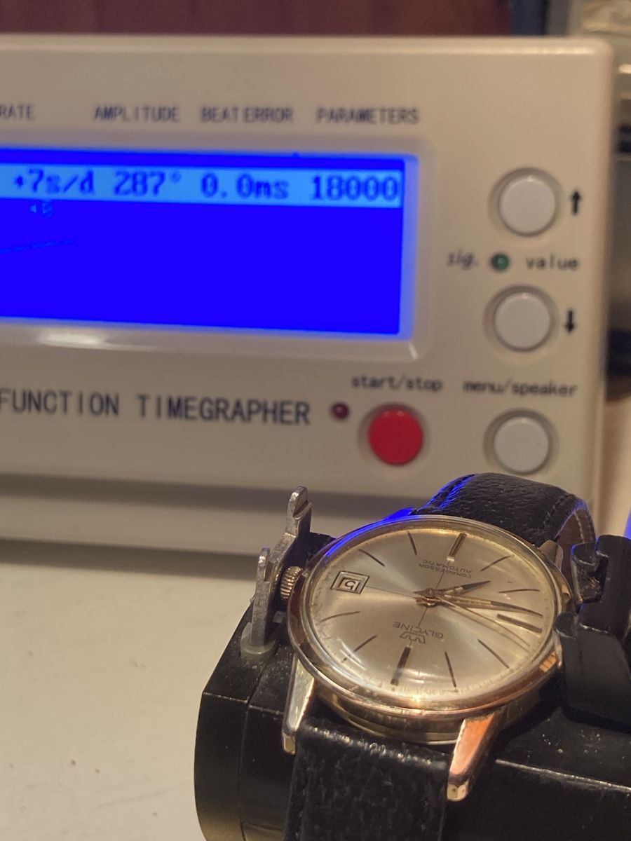 Glycine Orologi: Glycine Compressor Automatic 34 mm der 70 er – Usato da Glattbrugg venduto da vintagemania 3