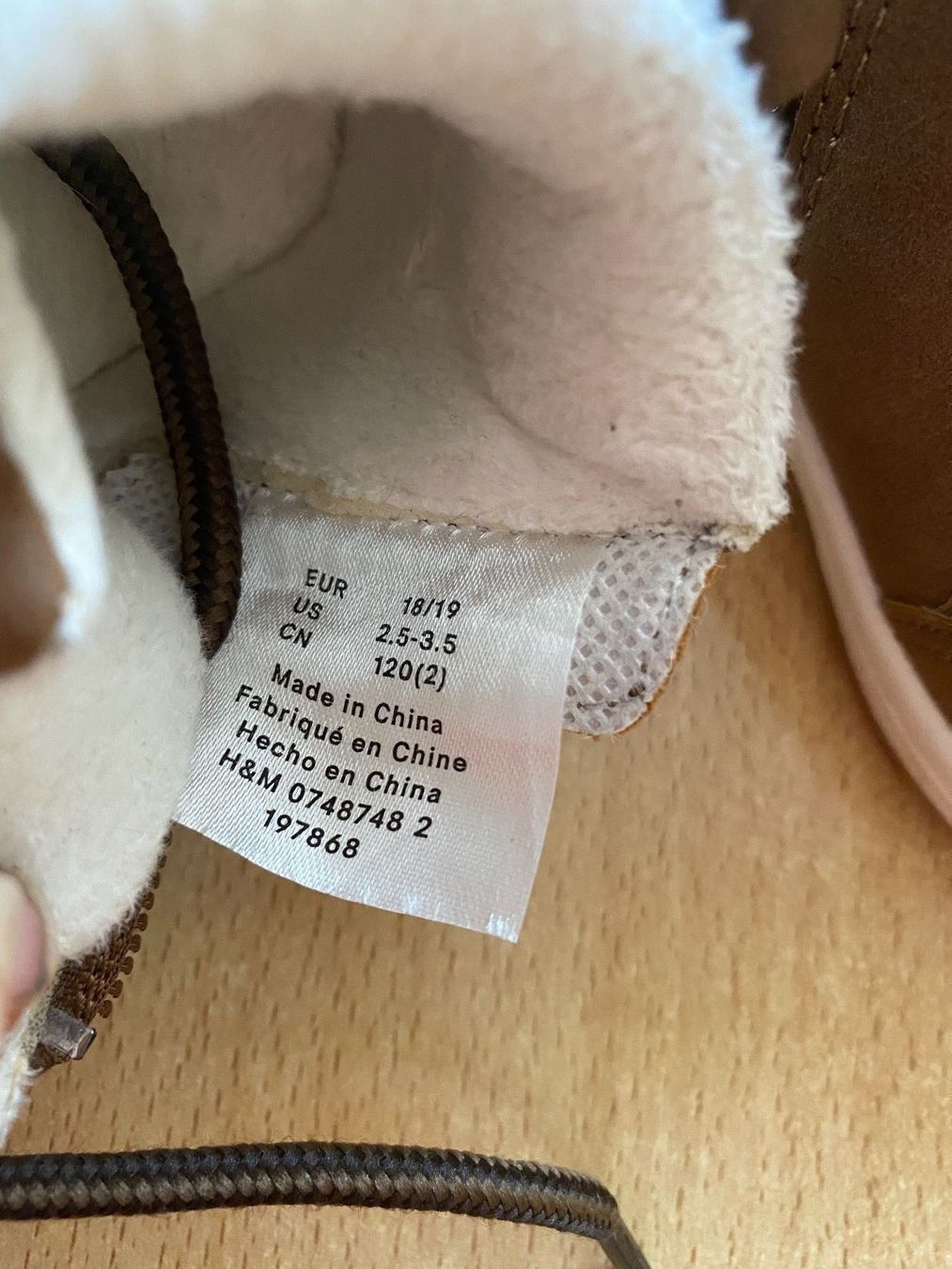 Scarpe per ragazzi: Chaussure garçon brune T.18-19 – Nuovo (secondo la descrizione) da Le Brassus venduto da lionete02 4