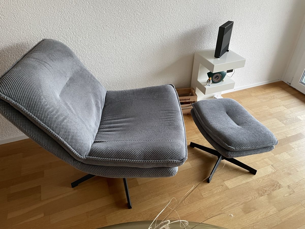 Poltrone: Relax Sessel/Loungesessel mit Hocker – Usato da Burgdorf venduto da jan_z8ty 2