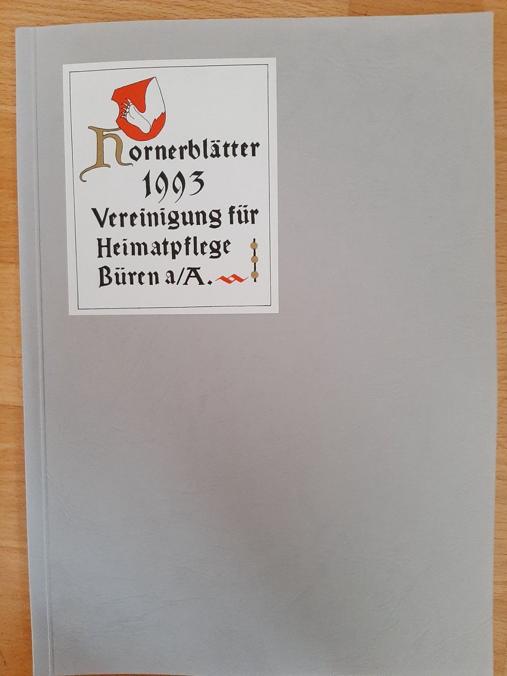 Libri: Hornerblatt 1993, "Die Felsenheide Pieterlen" – Usato da Büren an der Aare venduto da Ruebli4