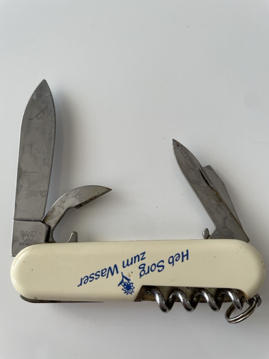 Wenger Coltelli tascabile: Wenger Taschenmesser weiss – Usato da Stein am Rhein venduto da auk_p8q9 1
