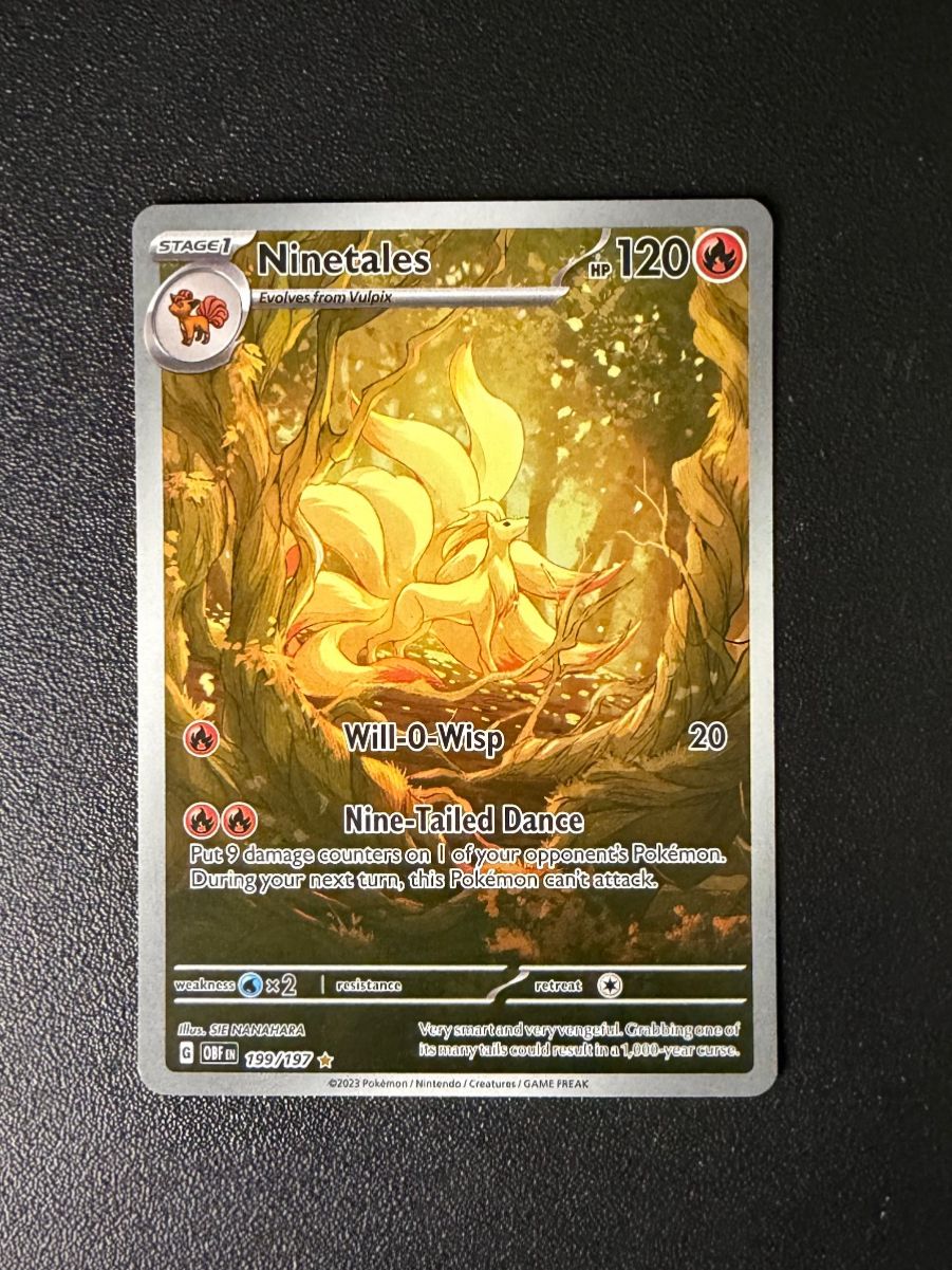 Pokémon Sammelbilder & Trading cards: Ninetales #199/197 – Neu (gemäss Beschreibung) aus Niedergösgen von SwissPokeCards