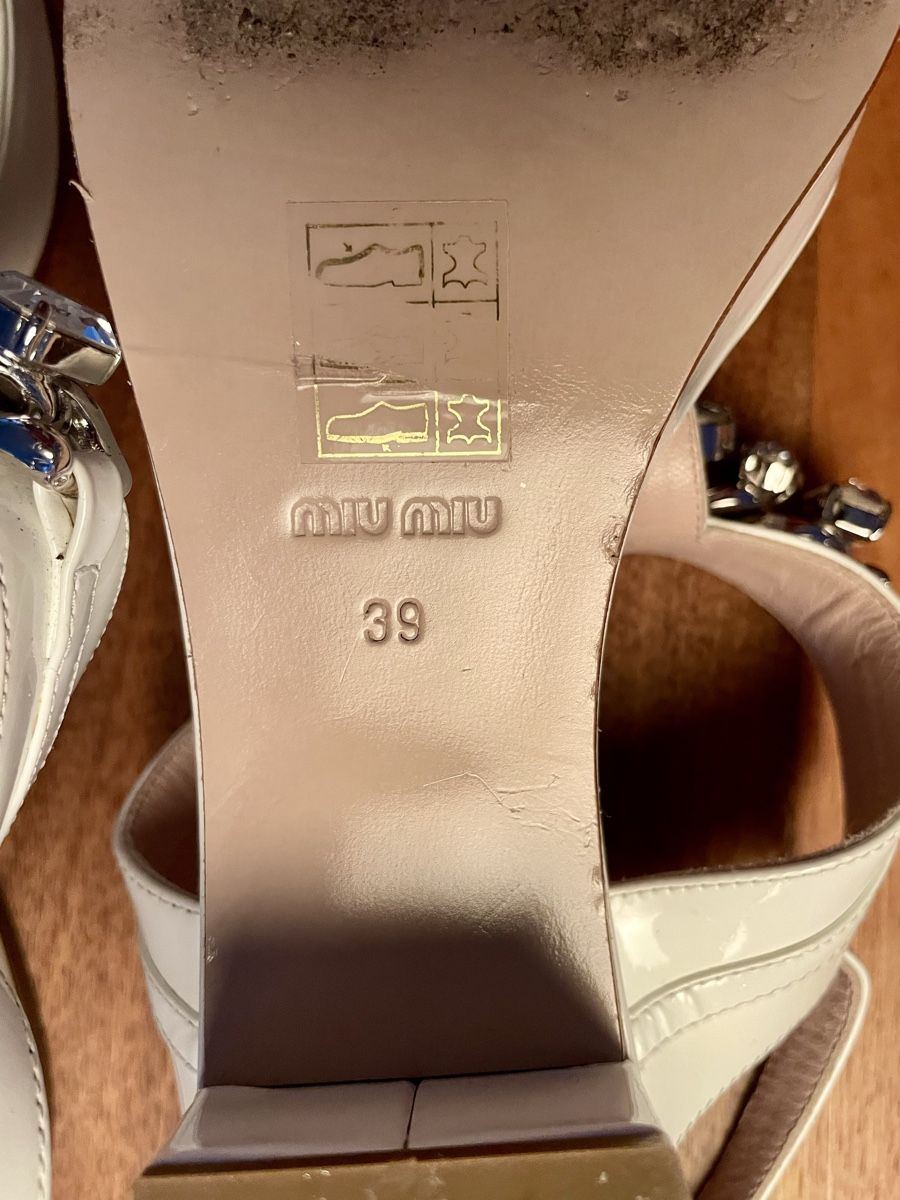 Miu Miu Scarpe da donna: Miu Miu Sandalen, Gr. 39,  Top! – Usato da Gockhausen venduto da AnneT07 5