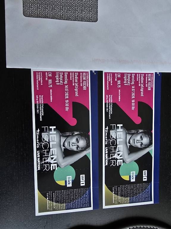 Biglietti: Helene Fischer Tickets – Usato da Mellingen venduto da elc_g6h6