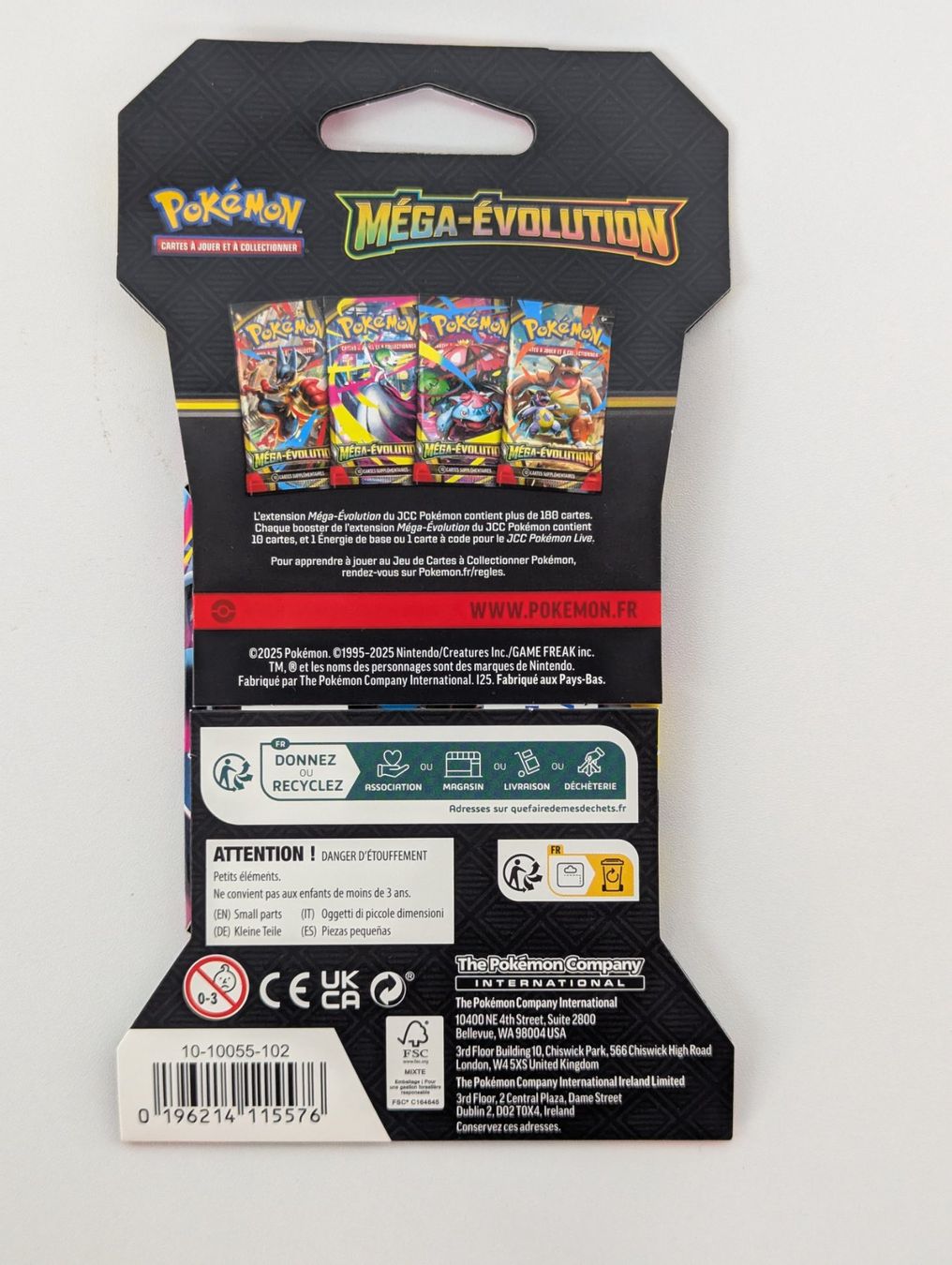 Pokémon Carte collezionabili: Sleeved Booster Méga-Évolution Pokémon FR ME01 – Usato da Yvorne venduto da Bocchino_1291 3