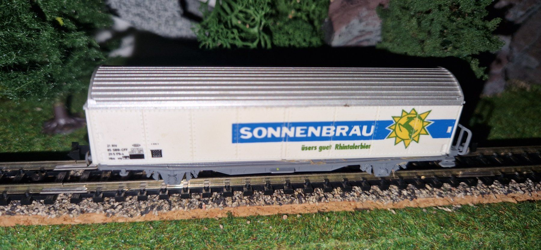 Roco Modellini di ferrovie: Roco Spur N SBB Habis "Sonnenbräu" – Usato da Unterengstringen venduto da b.kaiser81 1