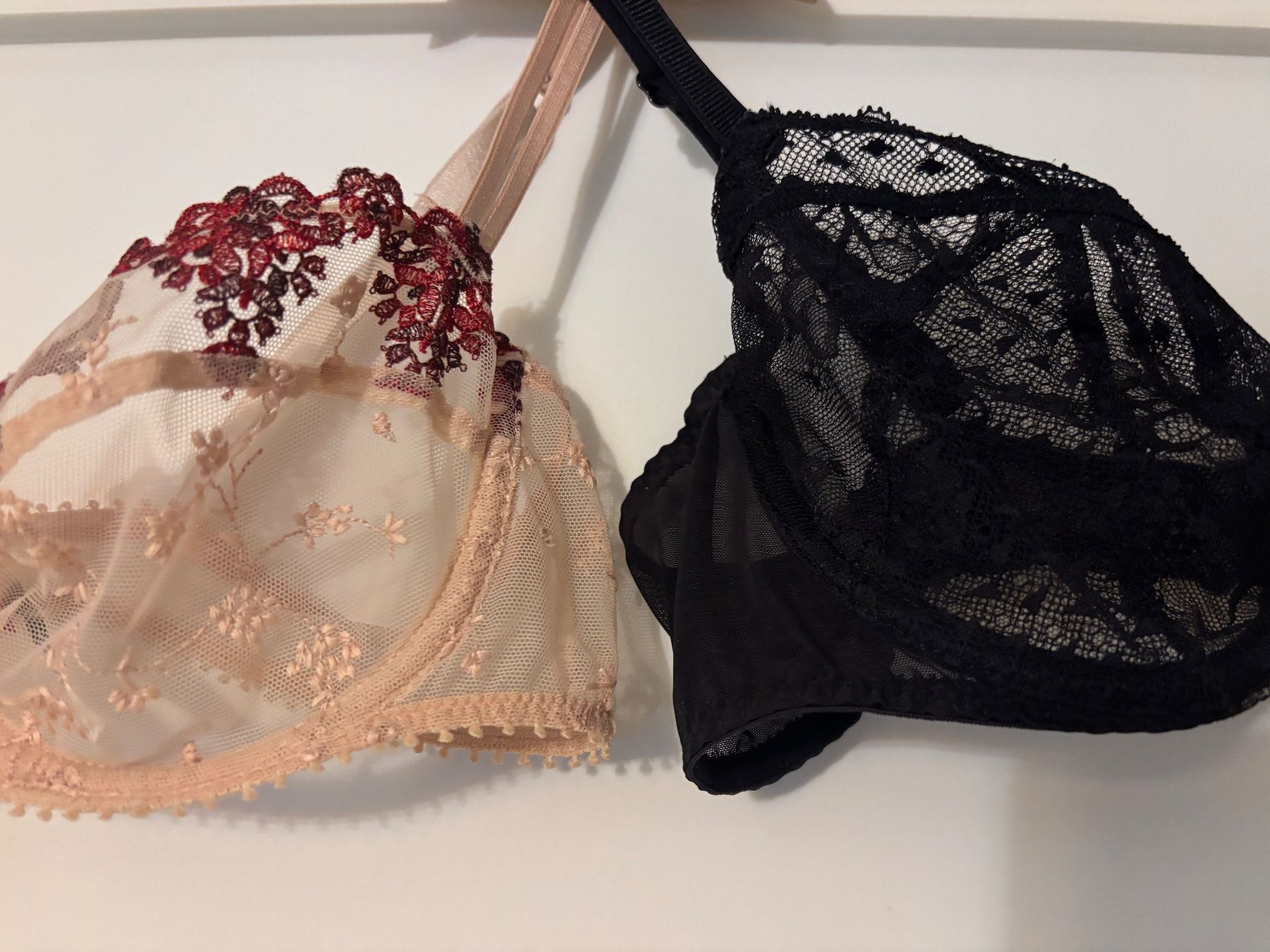 Passionata Altra biancheria intima: 2 BHs Spitzen Balconette Rosa & Schwarz, Passionata, 85B – Usato da Bülach venduto da bjoernbenny 1