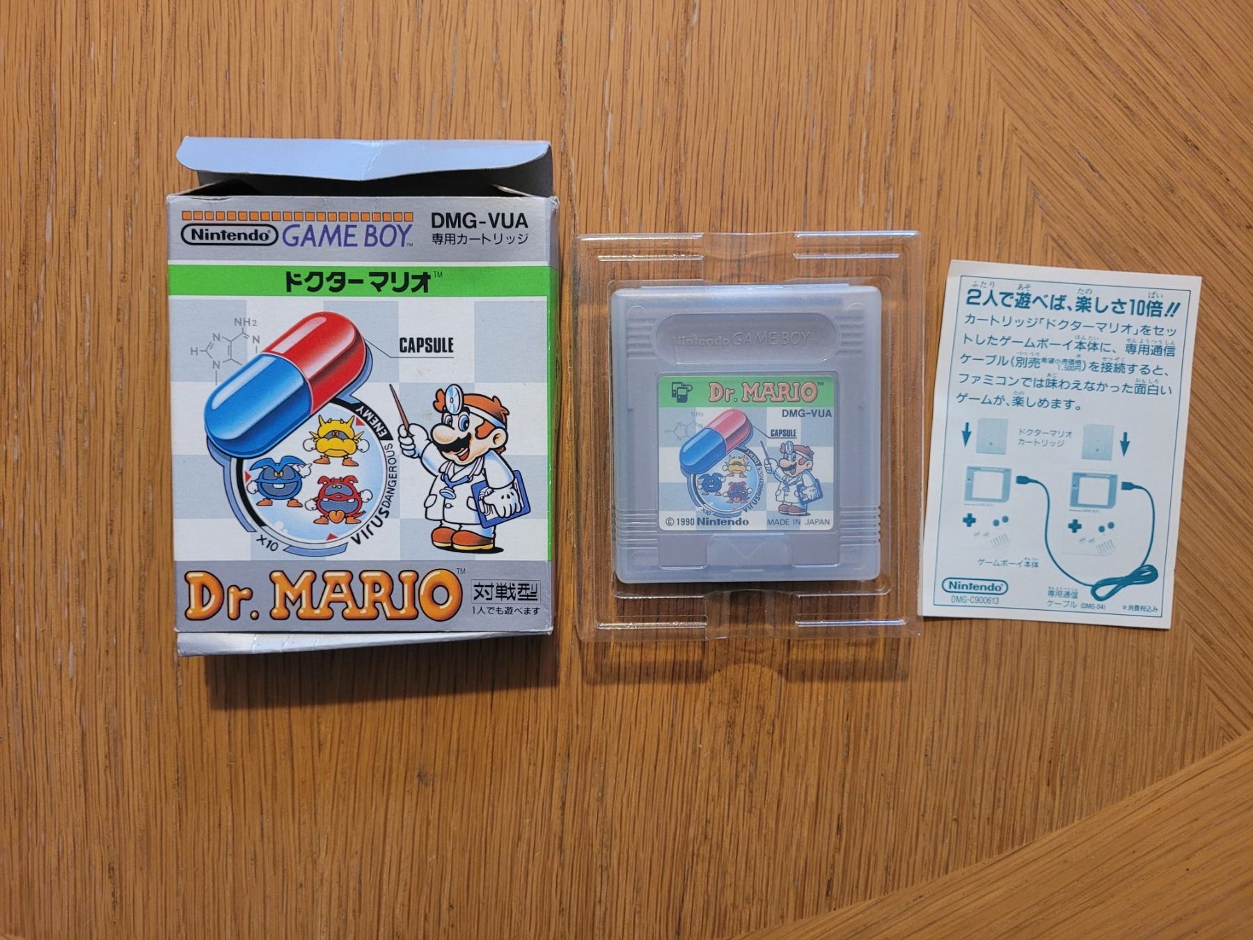 Pokémon Giochi: Dr. Mario Gameboy GB OVP Japan – Usato da Münchenstein venduto da danytlaw 2