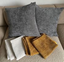 6 Hochwertige Kissenbezüge im Designer-Look – 50 x 50 cm