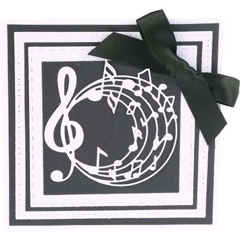 Pochoirs: MUSIKNOTEN STANZSCHABLONE – Neuf avec emballage d'origine à Affoltern am Albis par scrapbooking